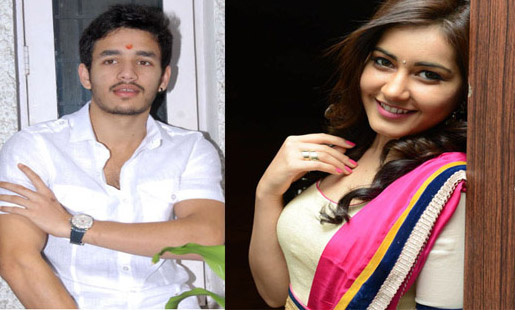 akhil,rashi khanna,nithin,sudhakar reddy,item song  అఖిల్‌ చిత్రంలో మెరవనున్న రాశిఖన్నా..!